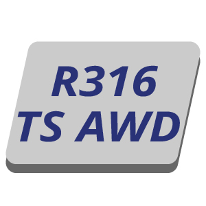 R 316TS AWD - Ride On Mower Parts