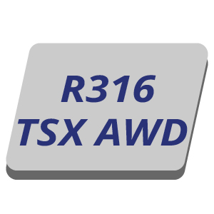 R 316TSX AWD - Ride On Mower Parts