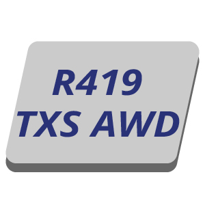 R 419TSX AWD - Ride On Mower Parts