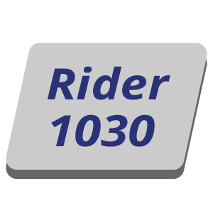 RIDER 1030 - Ride On Mower Parts