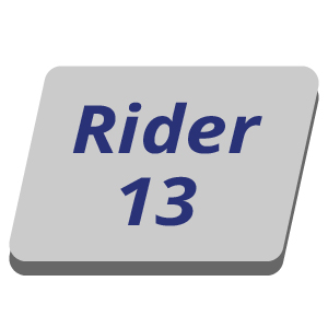 RIDER 13 - Ride On Mower Parts