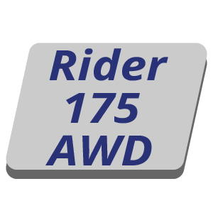 RIDER 175 AWD - Ride On Mower Parts