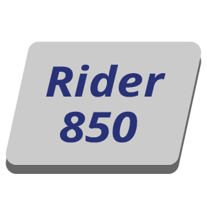 RIDER 850 - Ride On Mower Parts