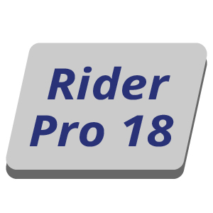 RIDER PRO 18 - Ride On Mower Parts