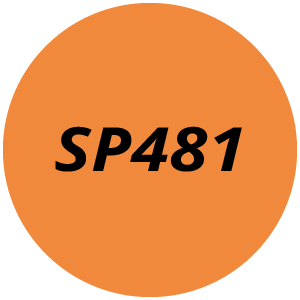 SP481 Petrol Special Purpose unit Parts