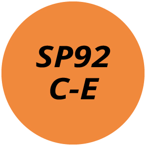 SP92 C-E Petrol Special Purpose unit Parts