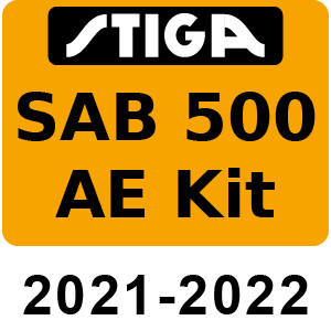 Stiga SAB 500 AE Kit - 2021-2022 - 278502108 ST2