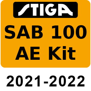 Stiga SAB 100 AE Kit - 2021-2022 - 271504108 ST1