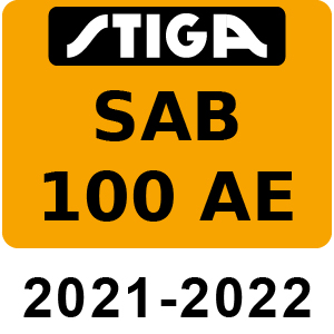 Stiga SAB 100 AE - 2021-2022 - 271504208 UKS