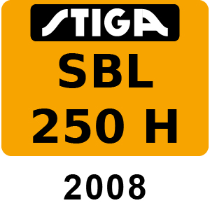 Stiga SBL 250 H - 2008 - 20-1125-11