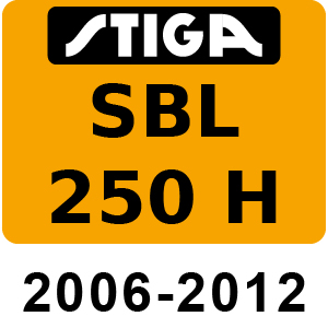 Stiga SBL 250 H - 2006-2012 - 255025002 06