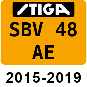 Stiga SBV 48 AE - 2015-2019 - 275011008 S15