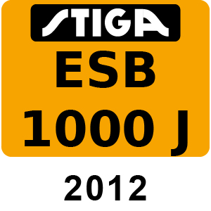 Stiga ESB 1000 J - 2012 - 291820102 06