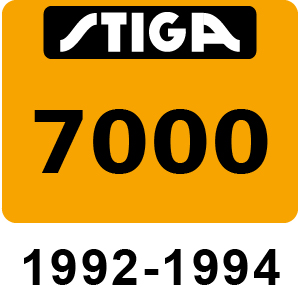 Stiga 7000 - 1992-1994 - 19-2121-14