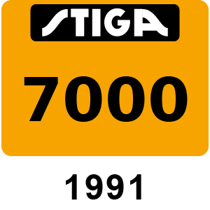 Stiga 7000 - 1991 - 19-2121-13