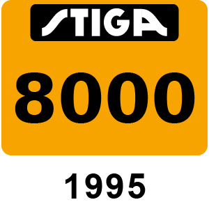 Stiga 8000 - 1995 - 19-2131-15