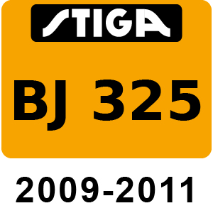 Stiga BJ 325 - 2009-2011 - 285220002 09
