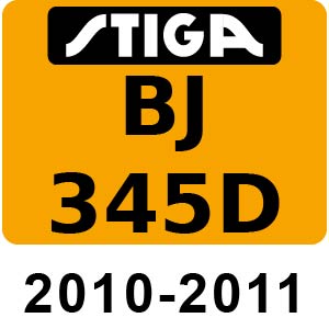 Stiga BJ 345 D - 2010-2011 - 285421002 10