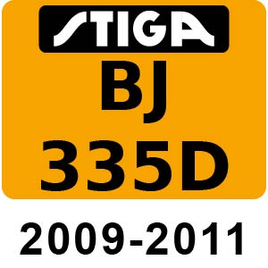 Stiga BJ 335 D - 2009-2011 - 285321002 09