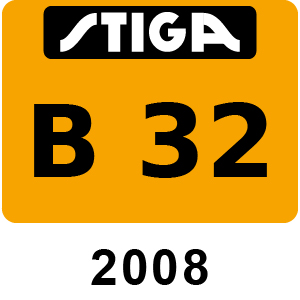 Stiga B 32 - 2008 - 19-3117-11