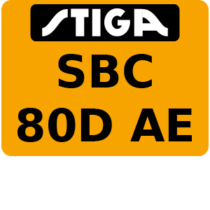SBC 80D AE - Brushcutter Parts
