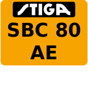 SBC 80 AE - Brushcutter Parts
