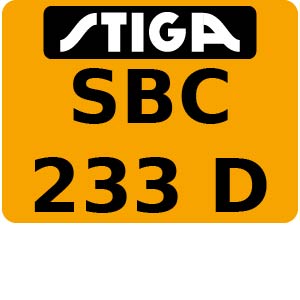 SBC 233 D - Brushcutter Parts