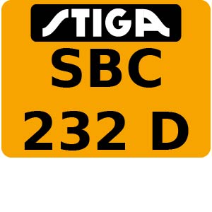 SBC 232 D - Brushcutter Parts