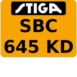 SBC 645 KD - Brushcutter Parts