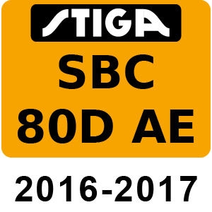 Stiga SBC 80D AE - 2016-2017 - 272401088 S16