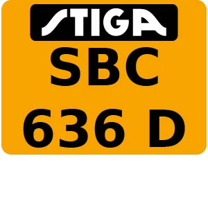 SBC 636 D - Brushcutter Parts