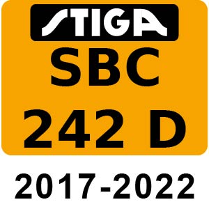 Stiga SBC 242 D - 2017-2022 - 287321002 17