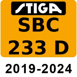 Stiga SBC 233 D - 2019-2024 - 287221092 BRG