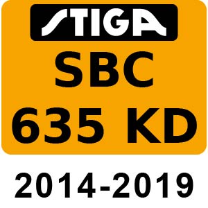 Stiga SBC 635 KD - 2014-2019 - 288221002 14