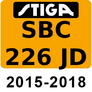 Stiga SBC 226 JD - 2015-2018 - 287121102 15