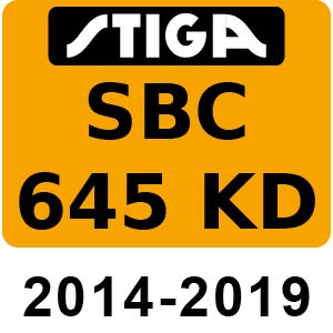Stiga SBC 645 KD - 2014-2019 - 288321002 14