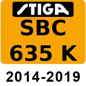 Stiga SBC 635 K - 2014-2019 - 288220002 14