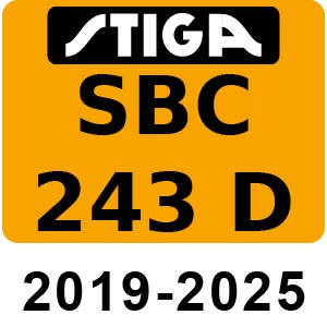 Stiga SBC 243 D - 2019-2025 - 287321092 SE1