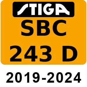 Stiga SBC 243 D - 2019-2024 - 287321092 BRG