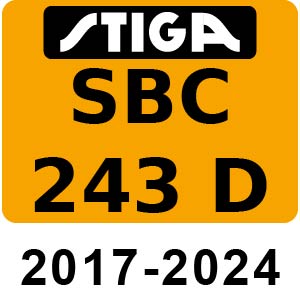 Stiga SBC 243 D - 2017-2024 - 287321092 17