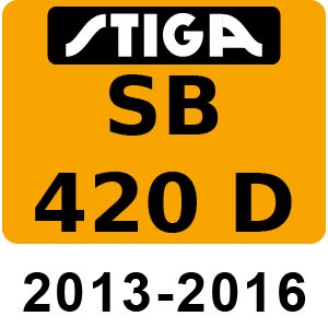 Stiga SB 420 D - 2013-2016 - 286321002 13