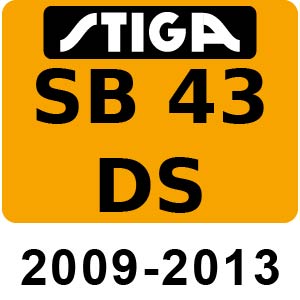 Stiga SB 43 DS - 2009-2013 - 281621002 09