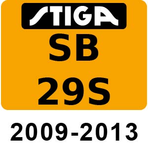 Stiga SB 29 S - 2009-2013 - 281420002 09