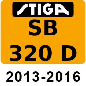Stiga SB 320 D - 2013-2016 - 286221002 13
