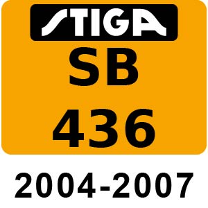 Stiga SB 436 - 2004-2007 - 19-4402-11