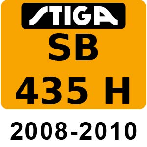 Stiga SB 435 H - 2008-2010 - 19-4401-12