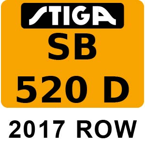 Stiga SB 520 D - 2017 - 289421092 ROW