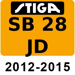 Stiga SB 28 JD - 2012-2015 - 280121102 12