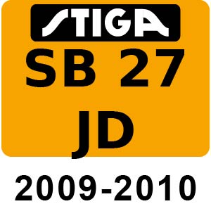 Stiga SB 27 JD - 2009-2010 - 281021102 09
