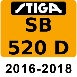 Stiga SB 520 D - 2016-2018 - 289421092 ROW